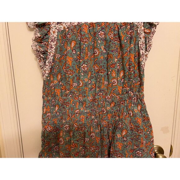 Universal Thread Dress Prarie Boho~Cotton Dress Size M - Picture 5 of 16